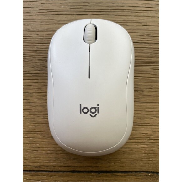 Logitech M240 Silent Wireless Mouse Bluetooth WHITE 910-007116 no dongle - Picture 1 of 6